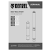 Скважинный насос DENZEL DWS-3,5-100, винтовой, диаметр 3,5, 800 Вт, 1700 л/ч, напор 100 м Скважинный насос DENZEL DWS-3,5-100, винтовой, диаметр 3,5, 800 Вт, 1700 л/ч, напор 100 м