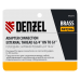 Переходник DENZEL 97273 с наружной резьбой G3/4-G1 Переходник DENZEL 97273 с наружной резьбой G3/4-G1