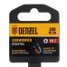 Отвертка DENZEL PH2х200 мм, CrV, трехкомпонентная рукоятка Отвертка DENZEL PH2х200 мм, CrV, трехкомпонентная рукоятка