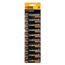 Бита DENZEL PH2х50, сталь S2, 10 шт., Е 6,3, шестигранный профиль, отрывная упаковка Бита DENZEL PH2х50, сталь S2, 10 шт., Е 6,3, шестигранный профиль, отрывная упаковка