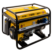 Генератор бензиновый DENZEL GE 7900, 6.5 кВт, 220 В/50 Гц, 25 л, ручной старт Генератор бензиновый DENZEL GE 7900, 6.5 кВт, 220 В/50 Гц, 25 л, ручной старт