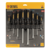Набор отверток DENZEL 8 пр., CrV, трехкомпонентная рукоятка Набор отверток DENZEL 8 пр., CrV, трехкомпонентная рукоятка