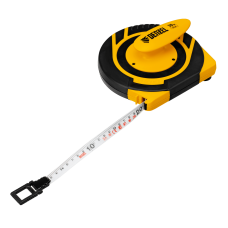 Рулетка геодезическая DENZEL 30 м х 15 мм, закрытый корпус, фиберглассовая лента Рулетка геодезическая DENZEL 30 м х 15 мм, закрытый корпус, фиберглассовая лента