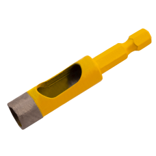 Сверло алмазное по керамограниту DENZEL 726757, 12 x 35 мм, шестигранный хвостовик Сверло алмазное по керамограниту DENZEL 726757, 12 x 35 мм, шестигранный хвостовик