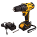 Дрель-шуруповерт аккумуляторная DENZEL CDL-12-01CB, Li-Ion, 12 В, 1 АКБ Дрель-шуруповерт аккумуляторная DENZEL CDL-12-01CB, Li-Ion, 12 В, 1 АКБ
