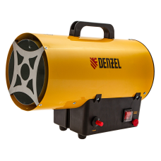 Газовая тепловая пушка DENZEL GHG-15, 15 кВт, 500 м3/ч, пропан-бутан Газовая тепловая пушка DENZEL GHG-15, 15 кВт, 500 м3/ч, пропан-бутан