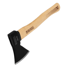 Топор DENZEL 600 г, кованый, буковое топорище Топор DENZEL 600 г, кованый, буковое топорище