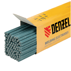 Электроды DENZEL DER-3, диам. 4 мм, 5 кг, рутиловое покрытие Электроды DENZEL DER-3, диам. 4 мм, 5 кг, рутиловое покрытие
