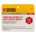 Штуцер для шланга DENZEL 97272, 3/4 дюйм, с наружной резьбой G1 Штуцер для шланга DENZEL 97272, 3/4 дюйм, с наружной резьбой G1
