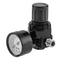 Регулятор давления с манометром DENZEL R1500, 12 бар, 1/4" Регулятор давления с манометром DENZEL R1500, 12 бар, 1/4"