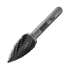 Борфреза по металлу DENZEL твердосплавная, параболическая заостренная, тип-G, 12 мм Борфреза по металлу DENZEL твердосплавная, параболическая заостренная, тип-G, 12 мм