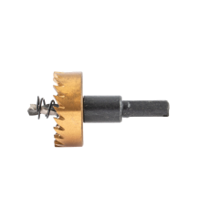 Коронка по металлу DENZEL 724111, 38 мм, HSS, нитридтитановое покрытие Коронка по металлу DENZEL 724111, 38 мм, HSS, нитридтитановое покрытие