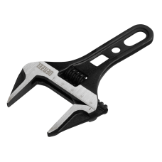 Ключ разводной DENZEL 155 мм, CrV, кованый, укороченная рукоятка Ключ разводной DENZEL 155 мм, CrV, кованый, укороченная рукоятка