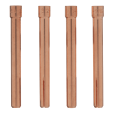 Набор цанг для электрода DENZEL 1,6мм, 2,0мм, 2,4мм, 3,2 мм Набор цанг для электрода DENZEL 1,6мм, 2,0мм, 2,4мм, 3,2 мм