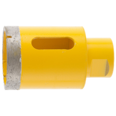 Сверло алмазное по керамограниту DENZEL, 45 мм, М14, мокрая резка Сверло алмазное по керамограниту DENZEL, 45 мм, М14, мокрая резка