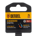 Отвертка DENZEL PH1х75 мм, CrV, трехкомпонентная рукоятка Отвертка DENZEL PH1х75 мм, CrV, трехкомпонентная рукоятка