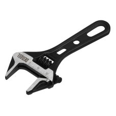 Ключ разводной DENZEL 115 мм, CrV, кованый, укороченная рукоятка Ключ разводной DENZEL 115 мм, CrV, кованый, укороченная рукоятка