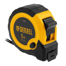 Рулетка DENZEL 5м х 19мм, двухкомп. корпус, кнопка-пауза Рулетка DENZEL 5м х 19мм, двухкомп. корпус, кнопка-пауза