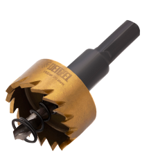 Коронка по металлу DENZEL 724107, 29 мм, HSS, нитридтитановое покрытие Коронка по металлу DENZEL 724107, 29 мм, HSS, нитридтитановое покрытие