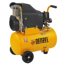 Компрессор воздушный безмасляный DENZEL DLC1300/24, 1.3 кВт, 206 л/м, 24 литра Компрессор воздушный безмасляный DENZEL DLC1300/24, 1.3 кВт, 206 л/м, 24 литра