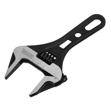 Ключ разводной DENZEL 185 мм, CrV, кованый, укороченная рукоятка Ключ разводной DENZEL 185 мм, CrV, кованый, укороченная рукоятка