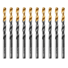 Сверло по металлу DENZEL 7 мм, HSS-Tin, Golden Tip, 10 шт. Сверло по металлу DENZEL 7 мм, HSS-Tin, Golden Tip, 10 шт.
