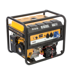 Генератор бензиновый DENZEL PS 55 EA, 5.5 кВт, 230 В, 25 л, электростартер Генератор бензиновый DENZEL PS 55 EA, 5.5 кВт, 230 В, 25 л, электростартер