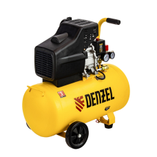 Компрессор воздушный DENZEL DC1700/50, 1.7 кВт, прямой привод, 50 литров, 260 л/мин Компрессор воздушный DENZEL DC1700/50, 1.7 кВт, прямой привод, 50 литров, 260 л/мин