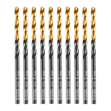 Сверло по металлу DENZEL 3 мм, HSS-Tin, Golden Tip, 10 шт. Сверло по металлу DENZEL 3 мм, HSS-Tin, Golden Tip, 10 шт.