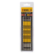 Бита DENZEL PH2х150, сталь S2, цилиндр., 5шт. Е 6,3 Бита DENZEL PH2х150, сталь S2, цилиндр., 5шт. Е 6,3