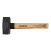 Кувалда DENZEL 1500 г, кованая головка, буковая рукоятка Кувалда DENZEL 1500 г, кованая головка, буковая рукоятка
