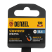Отвертка DENZEL SL6x100 мм, CrV, трехкомпонентная рукоятка Отвертка DENZEL SL6x100 мм, CrV, трехкомпонентная рукоятка