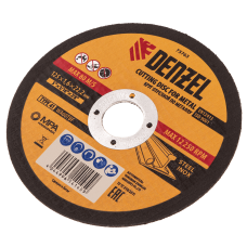 Круг отрезной по металлу DENZEL 73763, 125 x 1.6 x 22.2 мм Круг отрезной по металлу DENZEL 73763, 125 x 1.6 x 22.2 мм