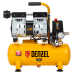 Компрессор безмасляный DENZEL DLS650/10, 650 Вт, 120 л/мин, ресивер 10 л, малошумный Компрессор безмасляный DENZEL DLS650/10, 650 Вт, 120 л/мин, ресивер 10 л, малошумный