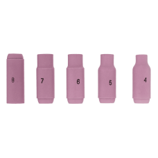 Набор керамических сопел DENZEL № 4, 5, 6, 7, 8 Набор керамических сопел DENZEL № 4, 5, 6, 7, 8