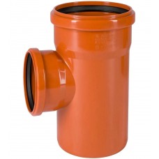 Тройник Ostendorf 315х315x87град. KGEA НК PVC рыжий Тройник Ostendorf 315х315x87град. KGEA НК PVC рыжий