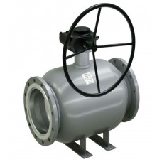 Кран шаровой стальной фланцевый LD Ду250 Ру16 полнопроходной с редуктором Кран шаровой стальной фланцевый LD Ду250 Ру16 полнопроходной с редуктором