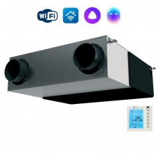 Комплект установка EPVS-200 приточно-вытяжная и FBCr100