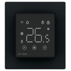 Термостат комнатный РИДАН RSmart-SB с Wi-Fi подключением 230V, черный Термостат комнатный РИДАН RSmart-SB с Wi-Fi подключением 230V, черный