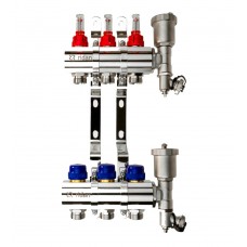 Комплект коллекторов РИДАН FHF-12F set коллектор, кроншт., торц.секция