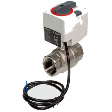 Кран шаровой латунный РИДАН AMZ 112 DN40 PN25 Kvs156 двухпозиционный, с электроприводом Кран шаровой латунный РИДАН AMZ 112 DN40 PN25 Kvs156 двухпозиционный, с электроприводом