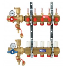 Комплект коллекторного узла Giacomini с расходомерами 1" x 18 /2, R553FK102 Комплект коллекторного узла Giacomini с расходомерами 1" x 18 /2, R553FK102