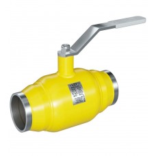 Кран шаровой стальной приварной LD Gas Ду200/150 Ру25 неполнопроходной