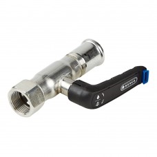 Кран шаровой HENCO из нерж. стали с ручкой, пресс-ВР 26x3/4" Кран шаровой HENCO из нерж. стали с ручкой, пресс-ВР 26x3/4"