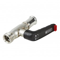 Кран шаровой HENCO из нерж. стали с ручкой, пресс-ЕК, 20x3/4" Кран шаровой HENCO из нерж. стали с ручкой, пресс-ЕК, 20x3/4"