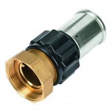 Пресс-фитинг HENCO с накидной гайкой, плоское уплотнение, ПВДФ пресс, 50x2" Пресс-фитинг HENCO с накидной гайкой, плоское уплотнение, ПВДФ пресс, 50x2"