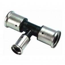 Тройник HENCO переходный уменьшенный в центре, ПВДФ пресс, 63x26x63 Тройник HENCO переходный уменьшенный в центре, ПВДФ пресс, 63x26x63