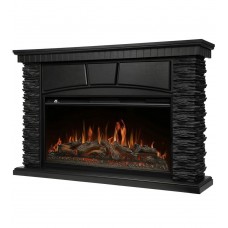 Портал Firelight Porto 42/40/36 камень черный шпон венге Портал Firelight Porto 42/40/36 камень черный шпон венге