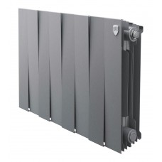Радиатор биметаллический Royal Thermo PianoForte 300 Серебристый - 8 секц.