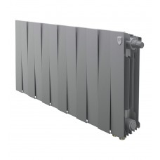Радиатор биметаллический Royal Thermo PianoForte 300 Серебристый VR80 - 12 секц.